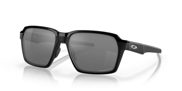 Oakley Parlay Sunglasses Matte Black Frame/ Prizm Black Polarized Lens OO4143-0458