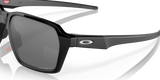 Oakley Parlay Sunglasses Matte Black Frame/ Prizm Black Polarized Lens OO4143-0458