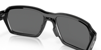 Oakley Parlay Sunglasses Matte Black Frame/ Prizm Black Polarized Lens OO4143-0458