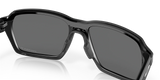Oakley Parlay Sunglasses Matte Black Frame/ Prizm Black Polarized Lens OO4143-0458