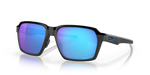 Oakley Parlay Sunglasses Steel Frame/ Prizm Sapphire Polarized Lens OO4143-0558