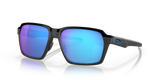 Oakley Parlay Sunglasses Steel Frame/ Prizm Sapphire Polarized Lens OO4143-0558