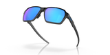 Oakley Parlay Sunglasses Steel Frame/ Prizm Sapphire Polarized Lens OO4143-0558