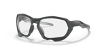 Oakley Plazma Sunglasses Matte Carbon Frame/ Clear to Black Iridium Photochromic Lens OO9019-0559
