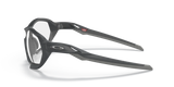 Oakley Plazma Sunglasses Matte Carbon Frame/ Clear to Black Iridium Photochromic Lens OO9019-0559