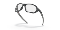 Oakley Plazma Sunglasses Matte Carbon Frame/ Clear to Black Iridium Photochromic Lens OO9019-0559