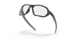 Oakley Plazma Sunglasses Matte Carbon Frame/ Clear to Black Iridium Photochromic Lens OO9019-0559