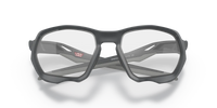 Oakley Plazma Sunglasses Matte Carbon Frame/ Clear to Black Iridium Photochromic Lens OO9019-0559