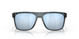 Oakley Leffingwell Sunglasses Crystal Black Frame/ Prizm Deep Water Polarized Lens OO9100-0557