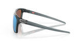 Oakley Leffingwell Sunglasses Crystal Black Frame/ Prizm Deep Water Polarized Lens OO9100-0557
