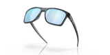 Oakley Leffingwell Sunglasses Crystal Black Frame/ Prizm Deep Water Polarized Lens OO9100-0557