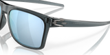 Oakley Leffingwell Sunglasses Crystal Black Frame/ Prizm Deep Water Polarized Lens OO9100-0557