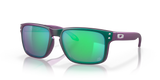 Oakley Holbrook Sunglasses TLD Matte Purple Green Shift Frame/ PRIZM Jade Lens