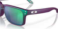 Oakley Holbrook Sunglasses TLD Matte Purple Green Shift Frame/ PRIZM Jade Lens