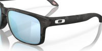 Oakley Holbrook Sunglasses Matte Black Camo Frame/ PRIZM Deep Water Polarized Lens