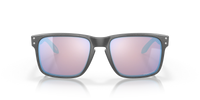 Oakley Holbrook Sunglasses Steel Frame/ PRIZM Snow Sapphire Lens