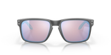 Oakley Holbrook Sunglasses Steel Frame/ PRIZM Snow Sapphire Lens