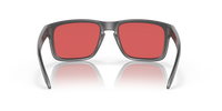 Oakley Holbrook Sunglasses Steel Frame/ PRIZM Snow Sapphire Lens