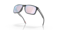 Oakley Holbrook Sunglasses Steel Frame/ PRIZM Snow Sapphire Lens