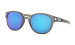 Oakley Latch Sunglasses Matte Grey Ink Frame/ Prizm Sapphire Polarized Lens OO9265-3253