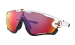 Oakley Jawbreaker Sunglasses Polished White Frame/ Prizm Road Lens OO9290-0531