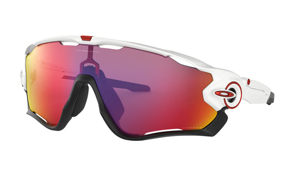Oakley Jawbreaker Sunglasses Polished White Frame/ Prizm Road Lens OO9290-0531