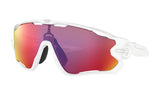 Oakley Jawbreaker Sunglasses Polished White Frame/ Prizm Road Lens OO9290-5531
