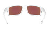 Oakley GIBSTON Sunglasses Polished Clear Frame/ Prizm Sapphire Lens