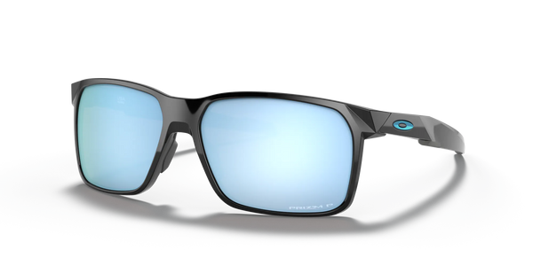 Oakley Portal X Sunglasses Polished Black Frame/ Prizm Deep Water Polarized Lens OO9460-0459