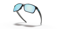 Oakley Portal X Sunglasses Polished Black Frame/ Prizm Deep Water Polarized Lens OO9460-0459