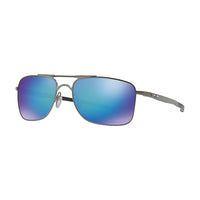 Oakley GAUGE 8 Sunglasses Matte Gunmetal Frame/ Prizm Sapphire Polarized Lens