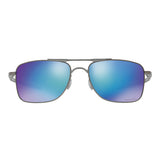 Oakley GAUGE 8 Sunglasses Matte Gunmetal Frame/ Prizm Sapphire Polarized Lens