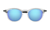 Oakley Pitchman R Sunglasses Polished Clear Frame/ Prizm Sapphire Lens OO9439-0450