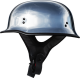 HIGHWAY 21 9mm German Beanie Helmet Chrome