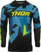 Thor Sector Warship Jersey - Blue/Acid