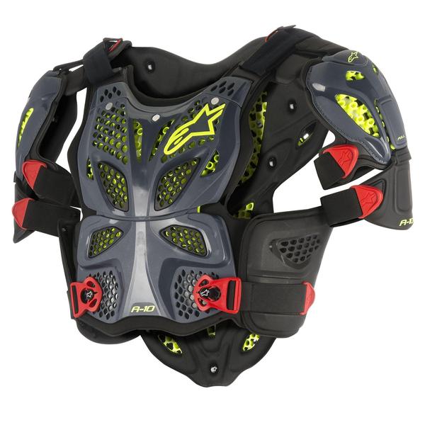 Alpinestars A-10 Roost Guard Anthracite/Black/Red