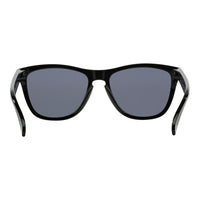 Oakley Frogskins Sunglasses Polished Black Frame/ Grey Lens