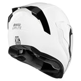 Icon Airflite Motorcycle Helmet Gloss White XXL
