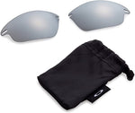 Oakley Fast Jacket Replacement Sunglass Lenses Transparent Frame Iridium