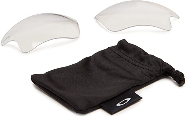 Oakley Fast Jacket XL Replacement Sunglass Lenses Transparent Frame/Grey Polarized