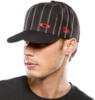 Oakley Men's Pinstripe New Era Fashion Hat/Cap