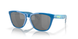 Oakley Frogskins Sunglasses High Resolution Polished Sapphire Frame