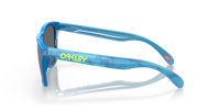 Oakley Frogskins Sunglasses High Resolution Polished Sapphire Frame