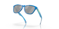 Oakley Frogskins Sunglasses High Resolution Polished Sapphire Frame