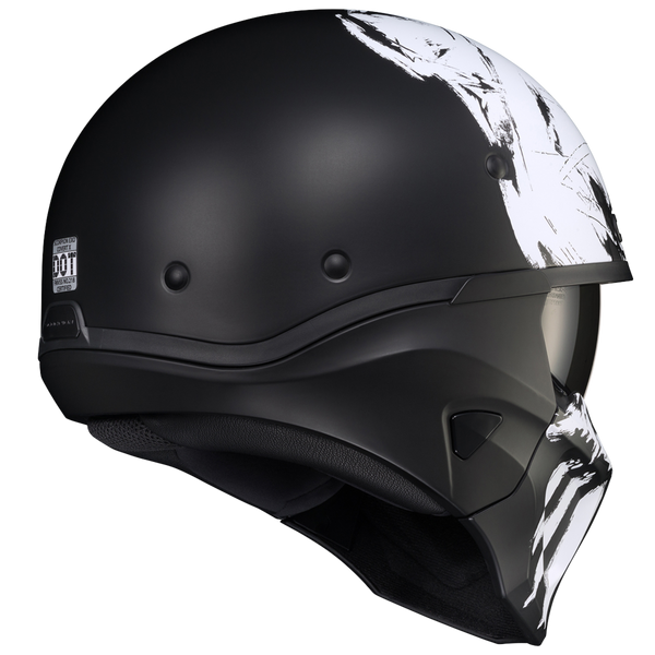 scorpion covert x helmet stores Exo Face Mask layer EPS provides superior energy absorption and channels for increased airflow Half Helmet Scorpion Covert X