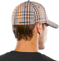 Oakley Men's Silicon Hat/Cap Black Plaid L/XL