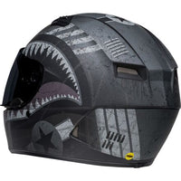 BELL Qualifier DLX Mips Street Helmet Devil May Care Matte Black/Grey