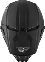FLY Kinetic Solid Offroad Helmet Matte Black