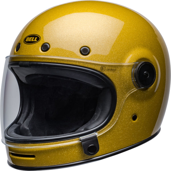 bell bullitt solid helmet BELL Bullitt Solid Street Helmet Gloss Gold Flake – Motor Sports Zone