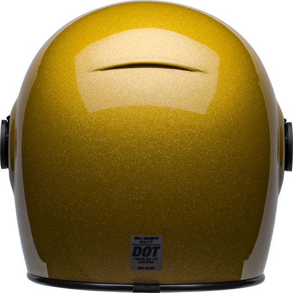 bell gold flake helmet BELL Bullitt Solid Street Helmet Gloss Gold Flake – Motor Sports Zone
